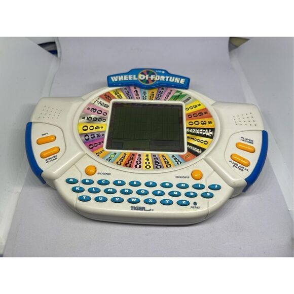 Wheel of Fortune Tiger Electronics handheld 1998  and 1999 deluxe Cartridge - Picture 1 of 4